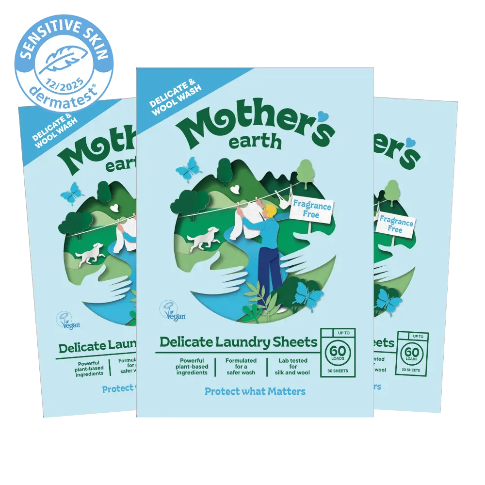 Laundry Detergent Sheet - Silk & Wool Mother's Earth NL