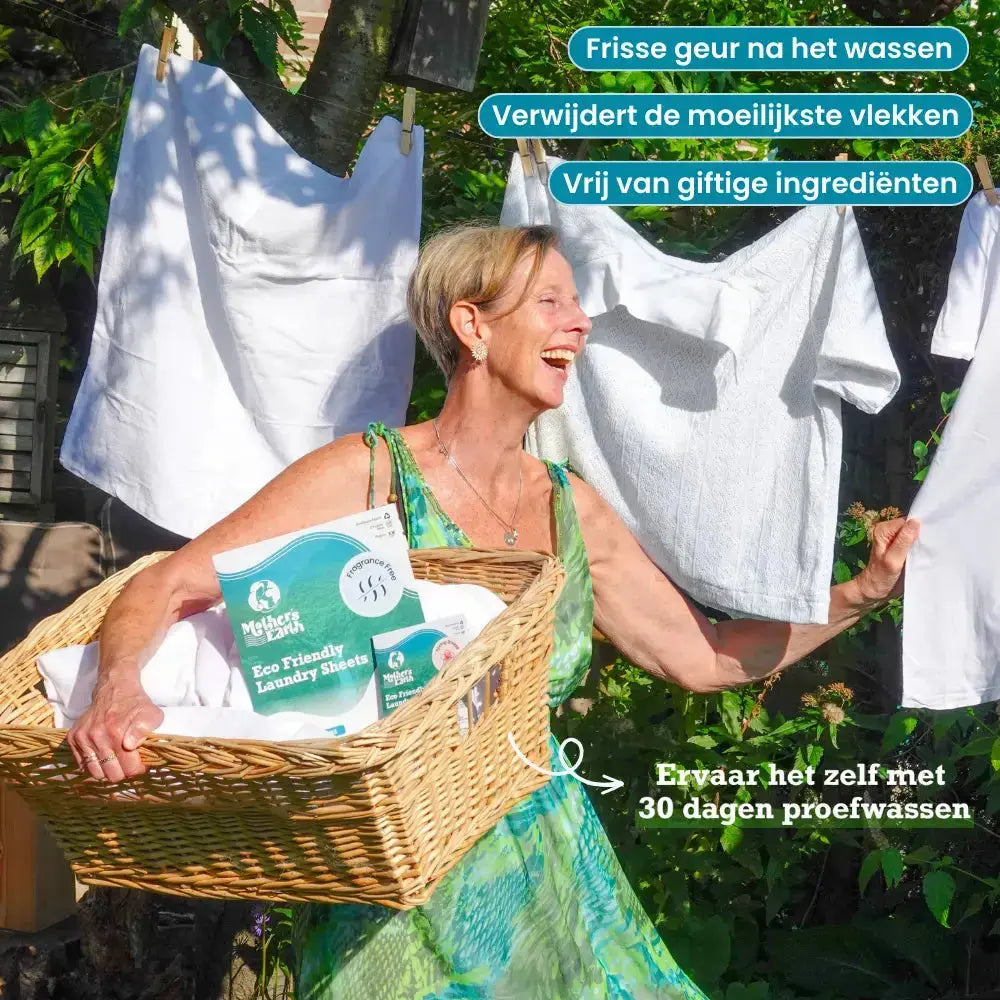 Milieuvriendelijke Wasstrips | 180 Wasjes Mother's Earth