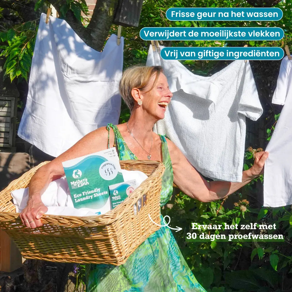 Milieuvriendelijke Wasstrips Abbo | 240 Wasjes Mother's Earth