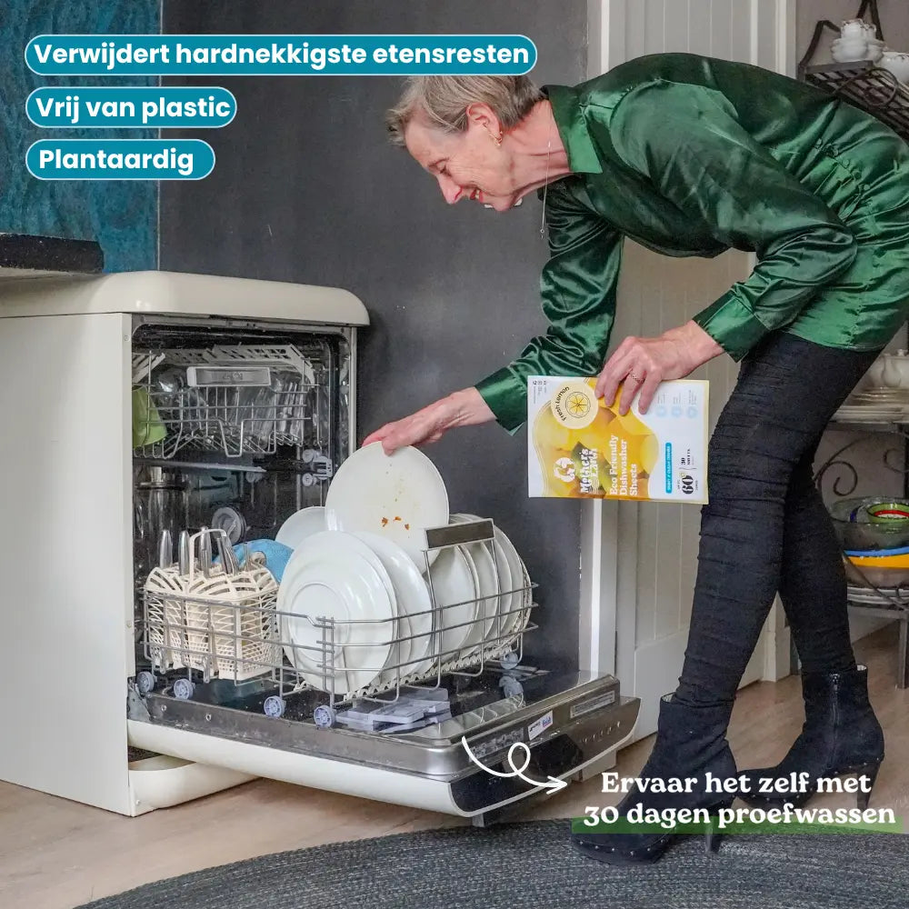 Milieuvriendelijke Vaatwasstrips | 180 Wasjes Mother's Earth