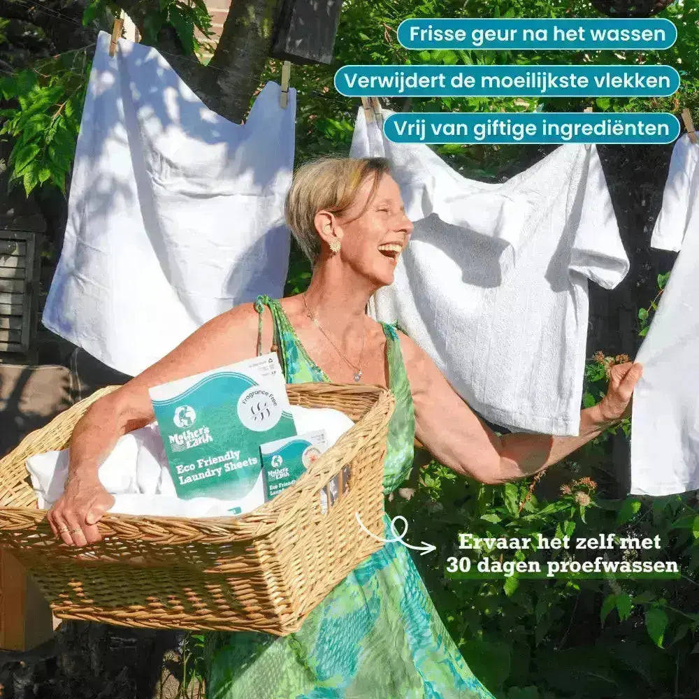 Milieuvriendelijke Wasstrips | Eenmalige Aanbieding Mother's Earth