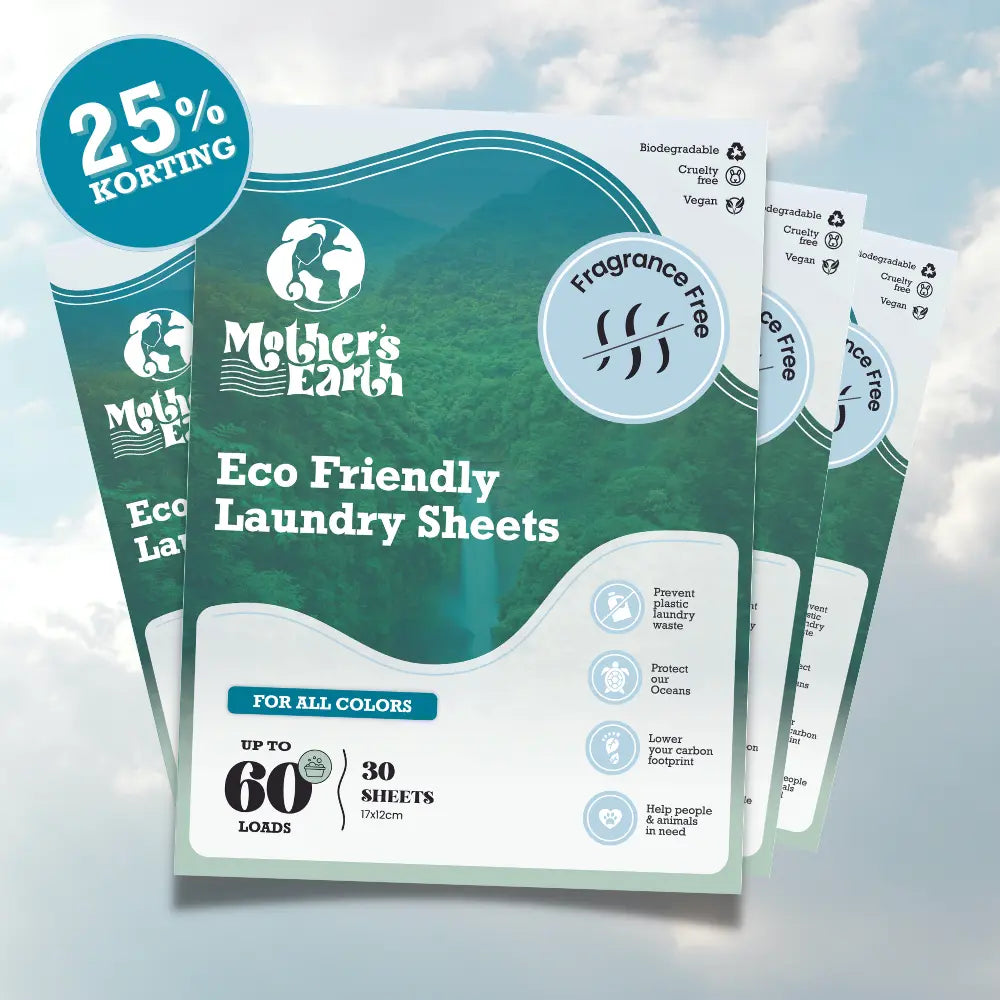 Milieuvriendelijke Wasstrips Abbo | 240 Wasjes Mother's Earth