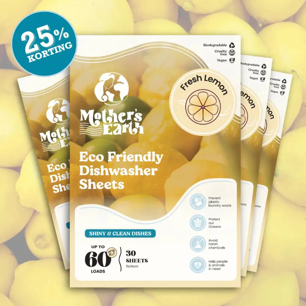 Milieuvriendelijke Vaatwasstrips 240 Wasjes Mother's Earth