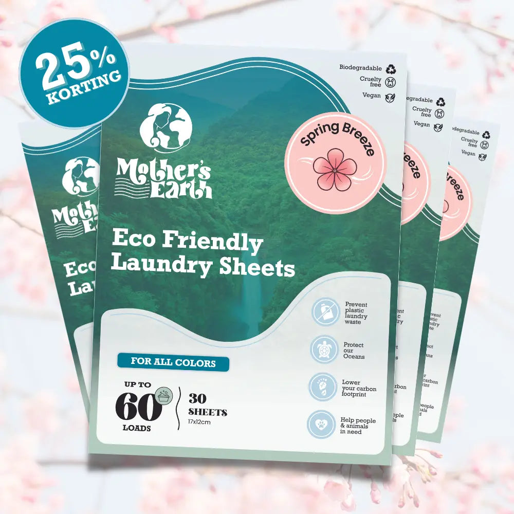 Milieuvriendelijke Wasstrips Abbo | 240 Wasjes Mother's Earth