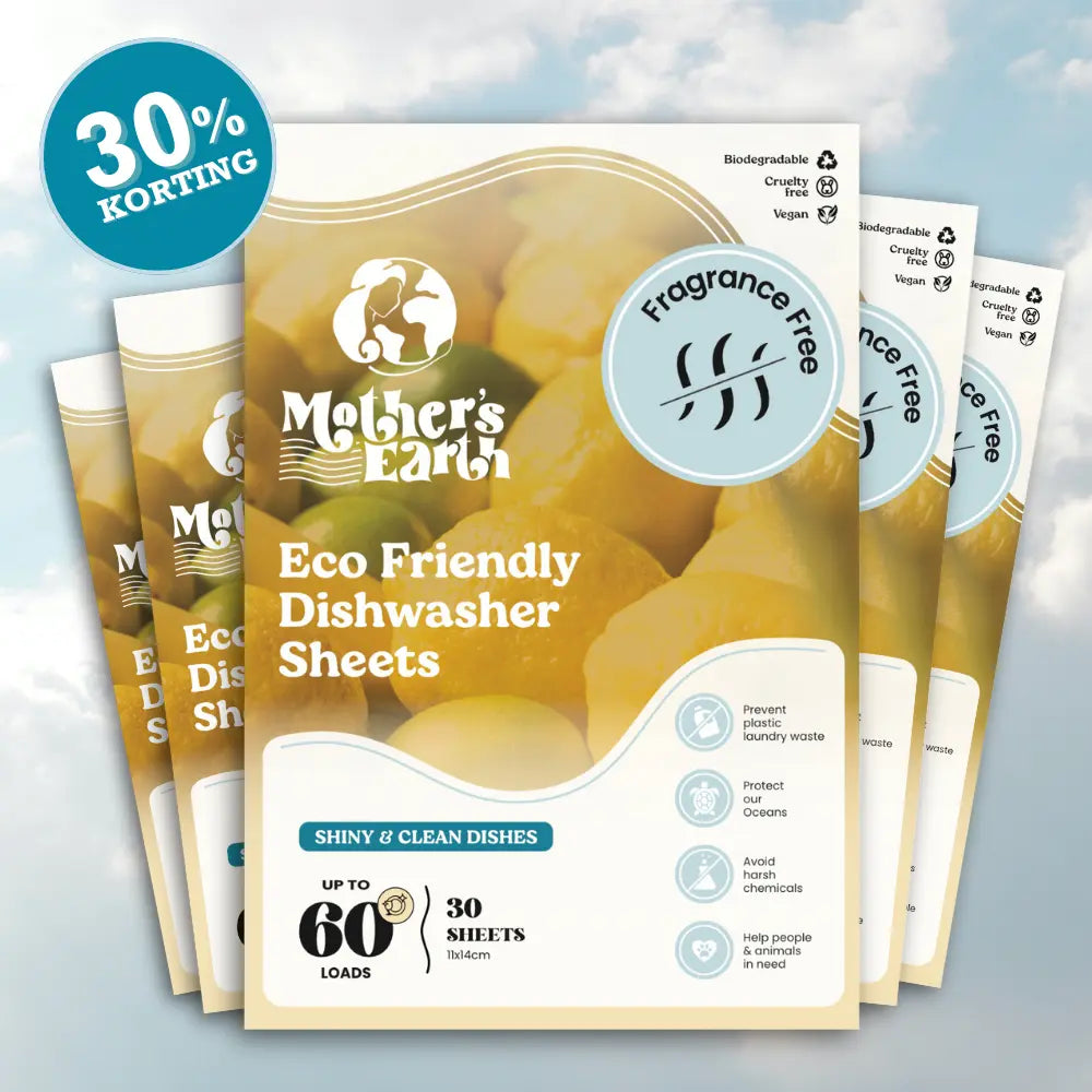 Milieuvriendelijke Vaatwasstrips | 300 Wasjes Mother's Earth