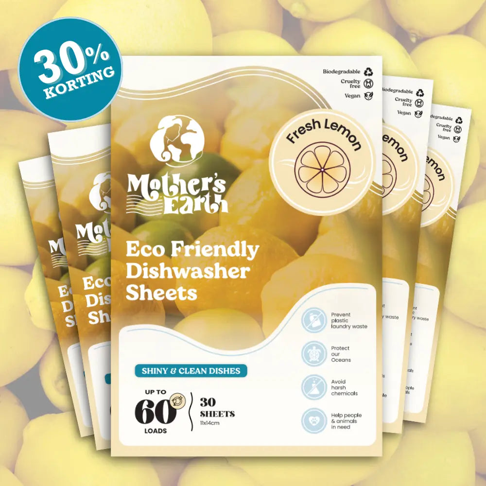 Milieuvriendelijke Vaatwasstrips | 300 Wasjes Mother's Earth