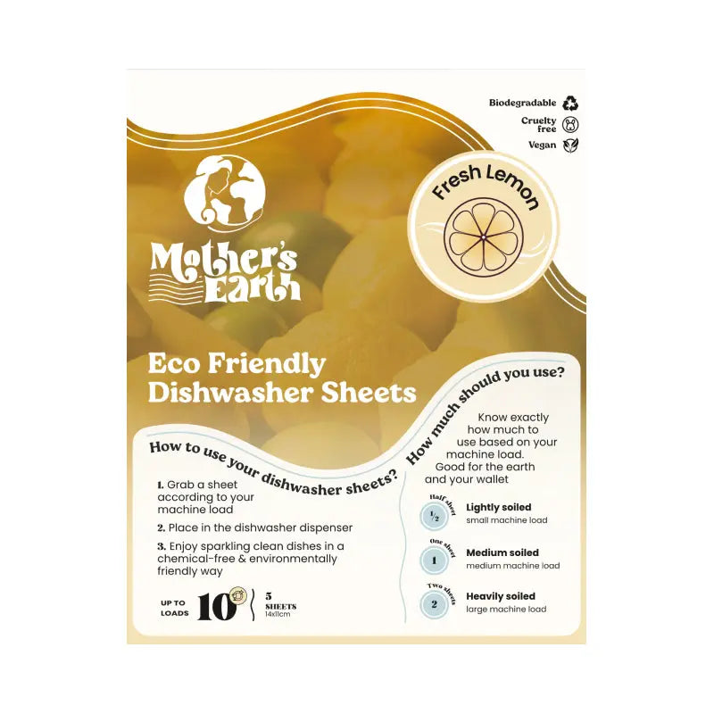 Milieuvriendelijke Vaatwasstrips Sample Mother's Earth NL