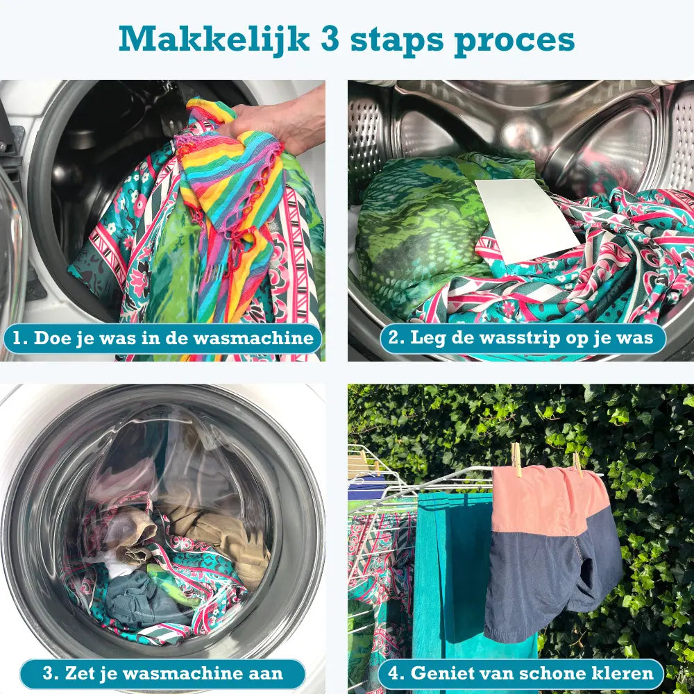 Milieuvriendelijke Wasstrips | 300 Wasjes Mother's Earth