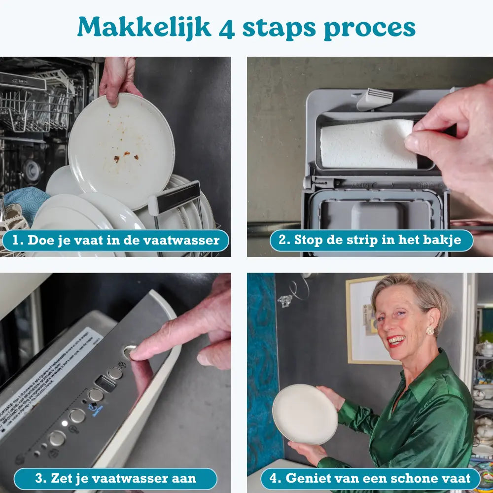 Milieuvriendelijke Vaatwasstrips | 300 Wasjes Mother's Earth
