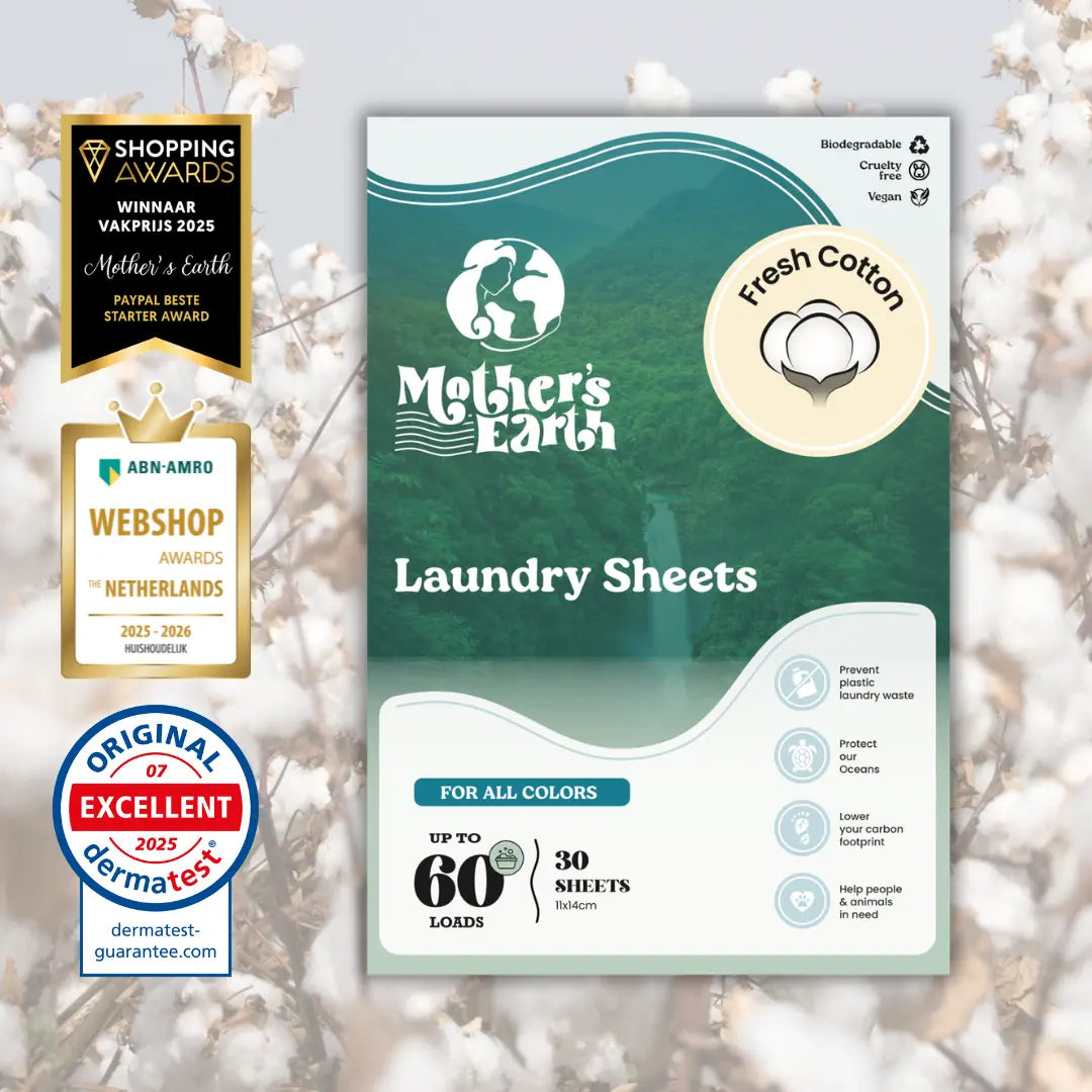 Milieuvriendelijke Wasstrips Mother's Earth