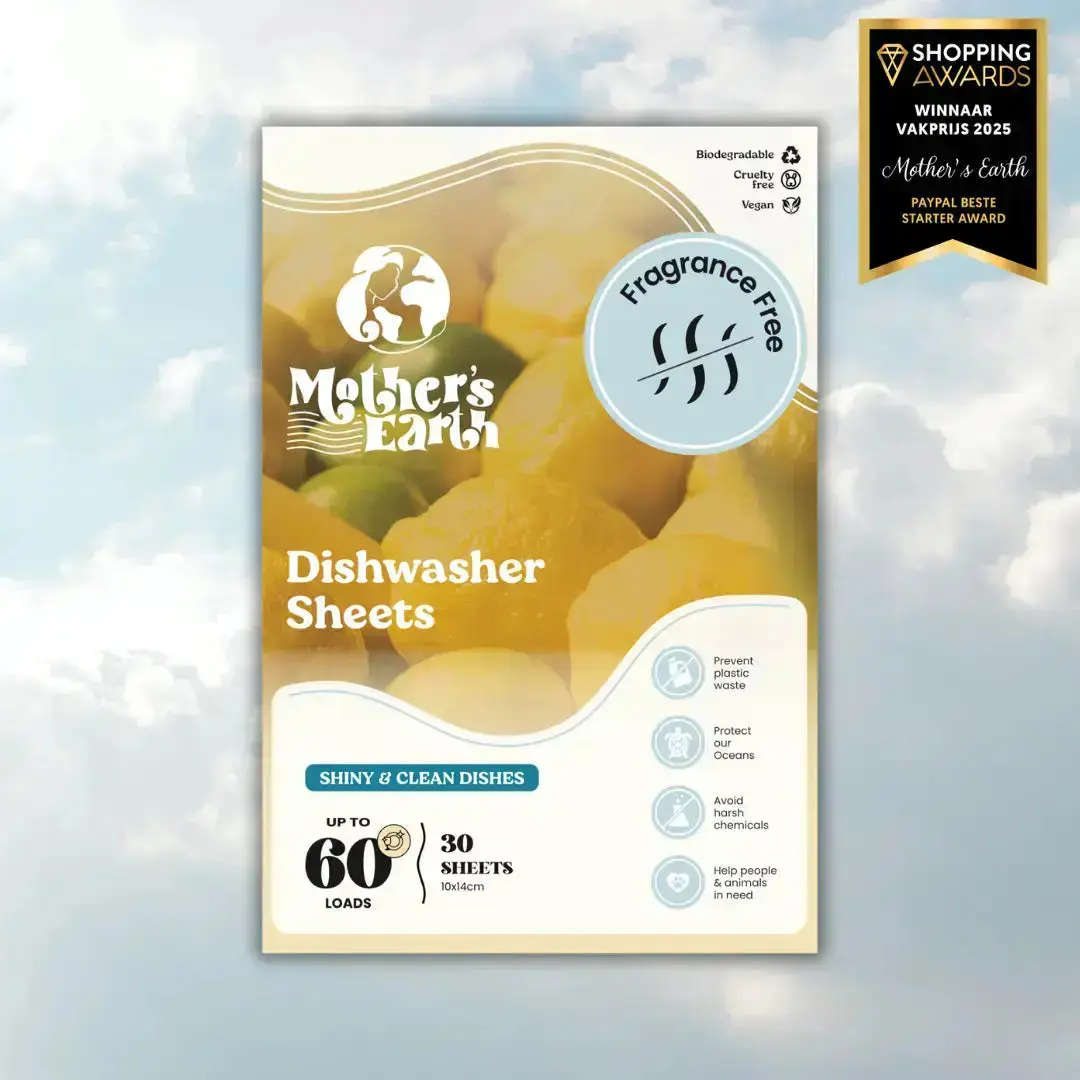 Milieuvriendelijke Vaatwasstrips Mother's Earth