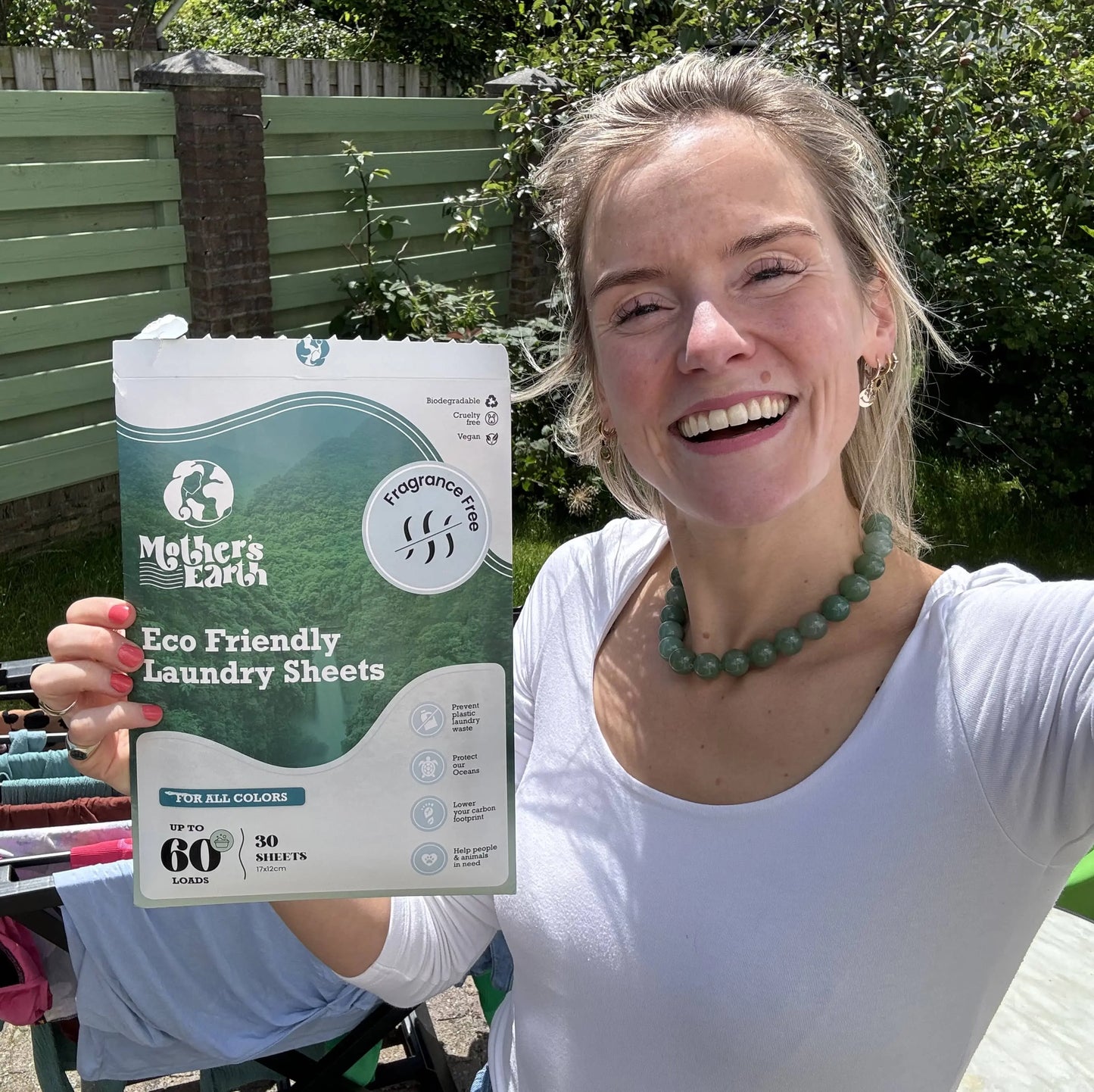 Judith's Milieuvriendelijke Wasstrips Mother's Earth