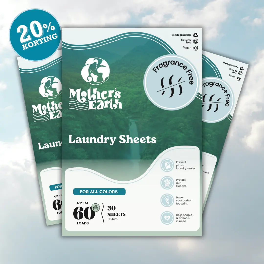 Milieuvriendelijke Wasstrips | 180 Wasjes Mother's Earth
