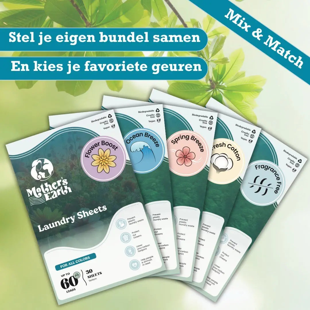 Milieuvriendelijke Wasstrips - Build-a-box Mother's Earth