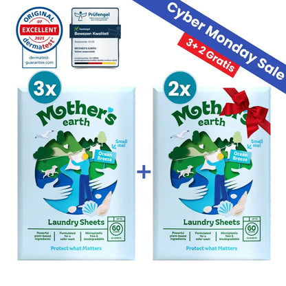 Milieuvriendelijke Wasstrips Mother's Earth
