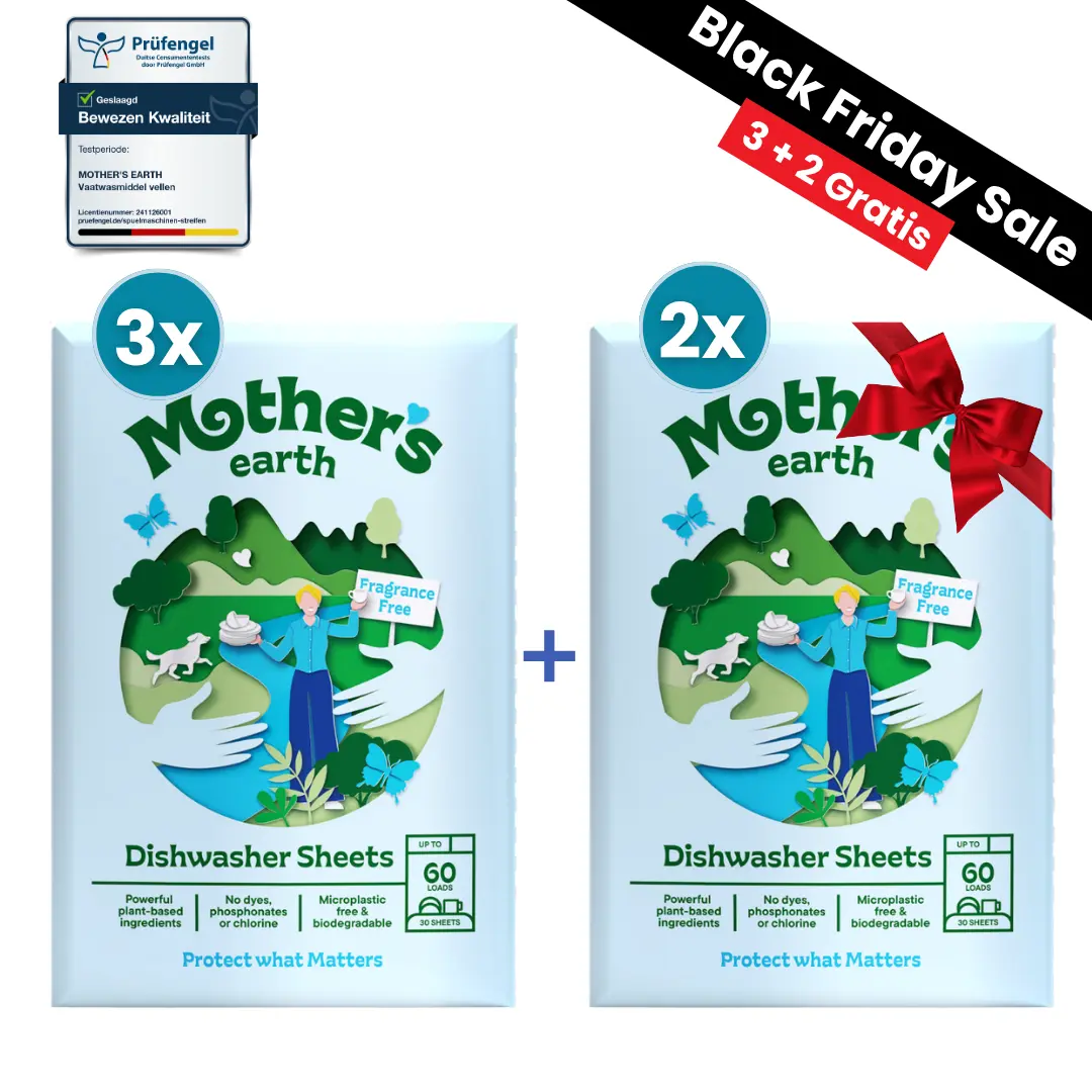 Milieuvriendelijke Vaatwasstrips - Black Friday Mother's Earth