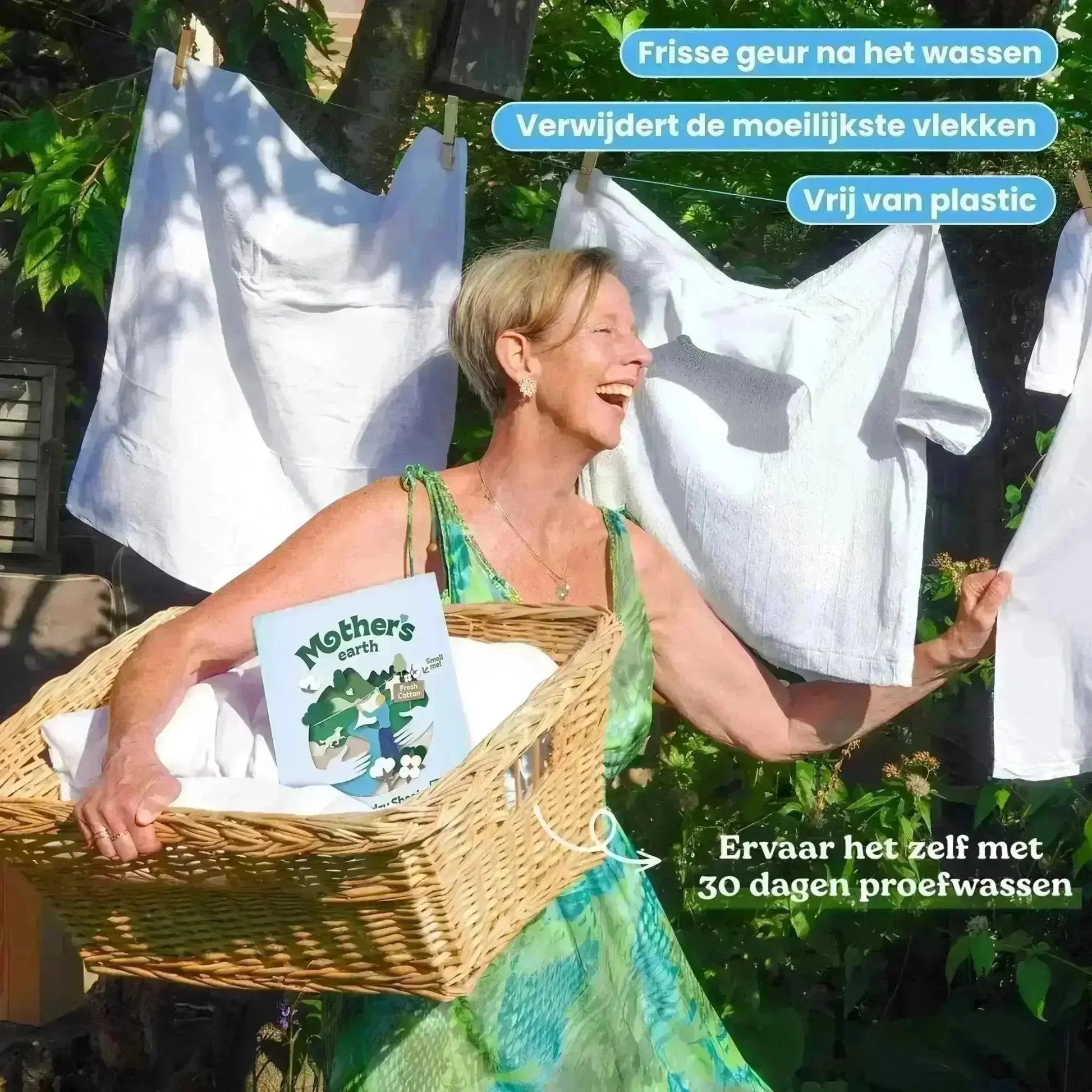 Milieuvriendelijke Wasstrips Mother's Earth