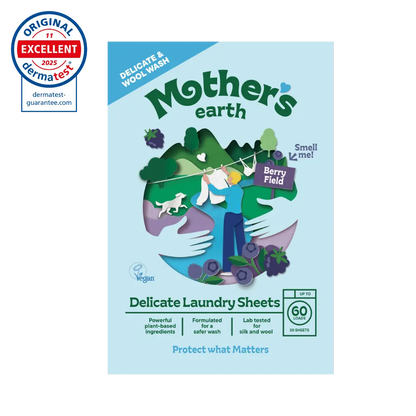 Laundry Detergent Sheet - Silk & Wool Mother's Earth NL