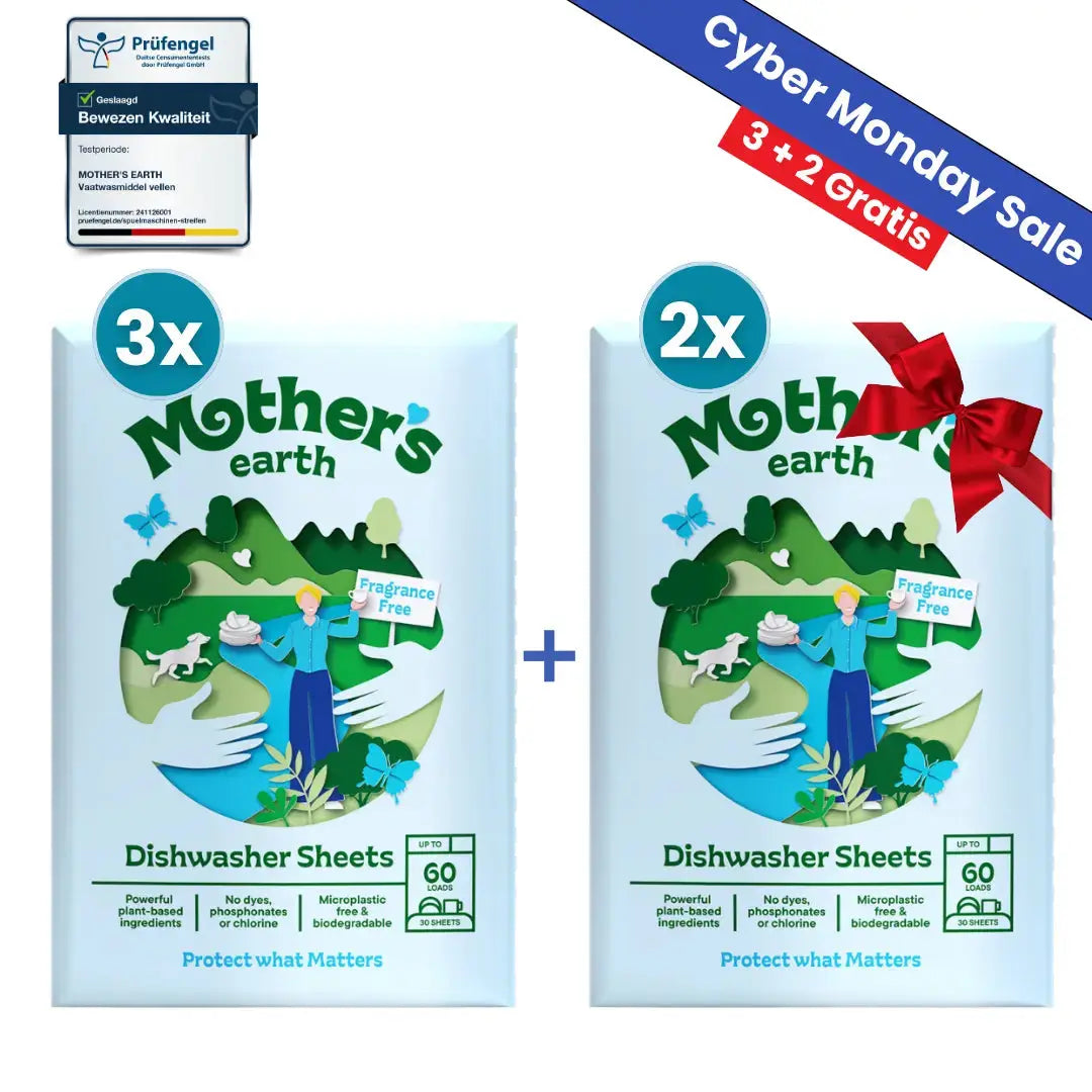 Milieuvriendelijke Vaatwasstrips Mother's Earth