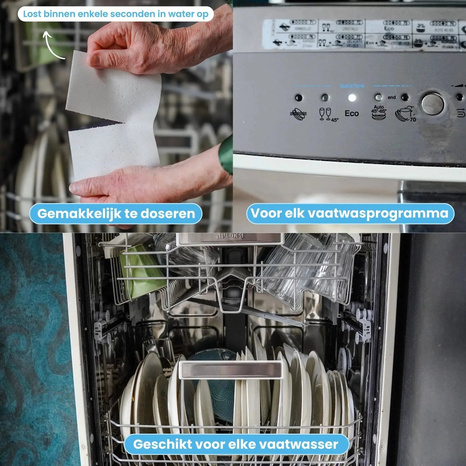 Milieuvriendelijke Vaatwasstrips Mother's Earth NL