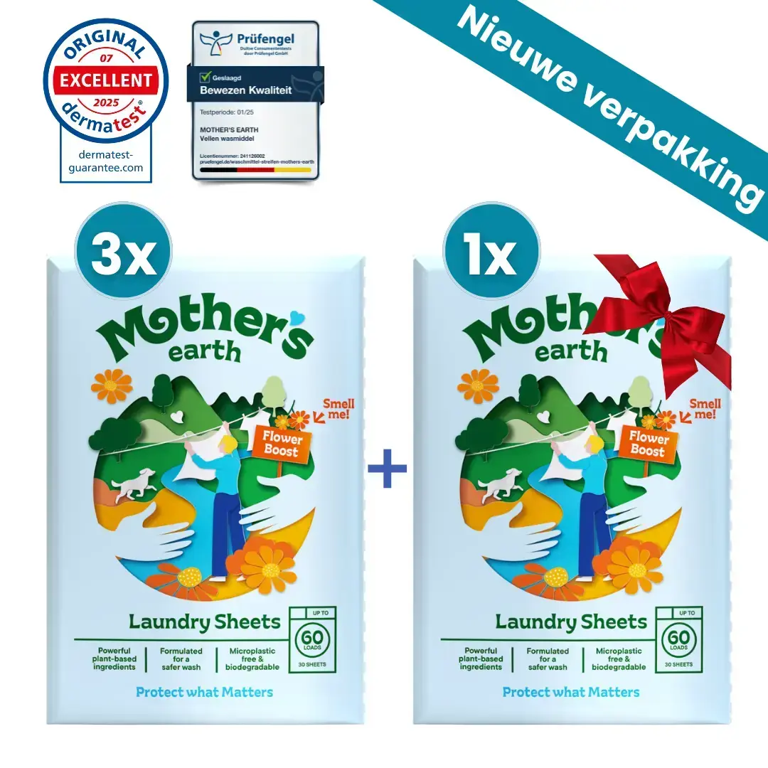 Milieuvriendelijke Wasstrips Mother's Earth