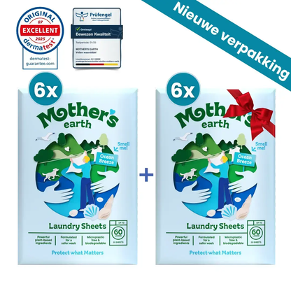 Milieuvriendelijke Wasstrips Mother's Earth