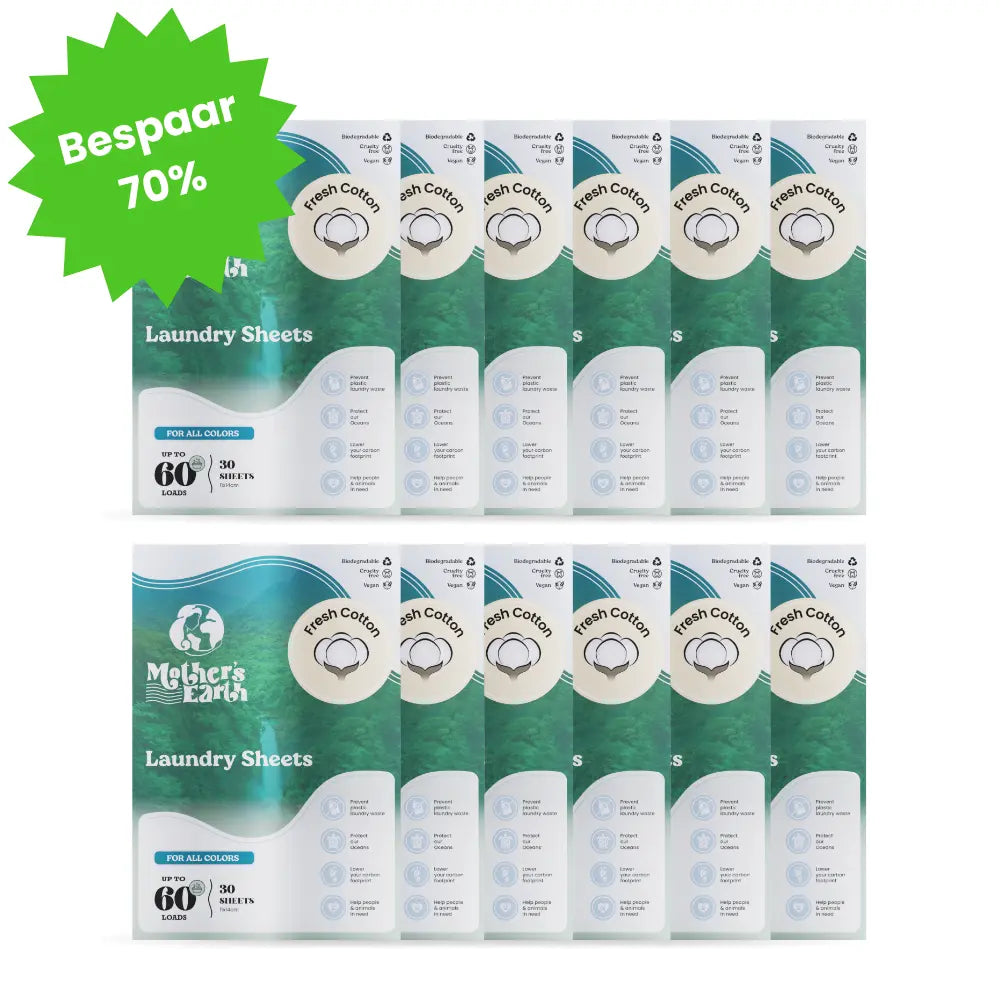 Eenmalige Aanbieding | Milieuvriendelijke Wasstrips Mother's Earth