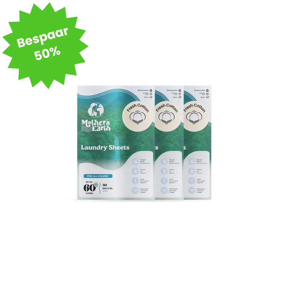 Eenmalige Aanbieding | Milieuvriendelijke Wasstrips Mother's Earth