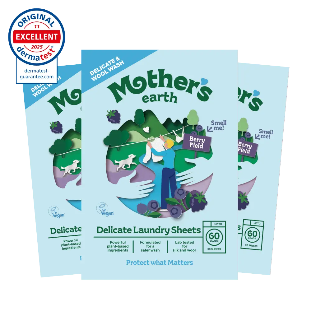 Laundry Detergent Sheet - Silk & Wool Mother's Earth NL