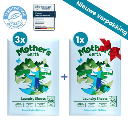 Milieuvriendelijke Wasstrips Mother's Earth