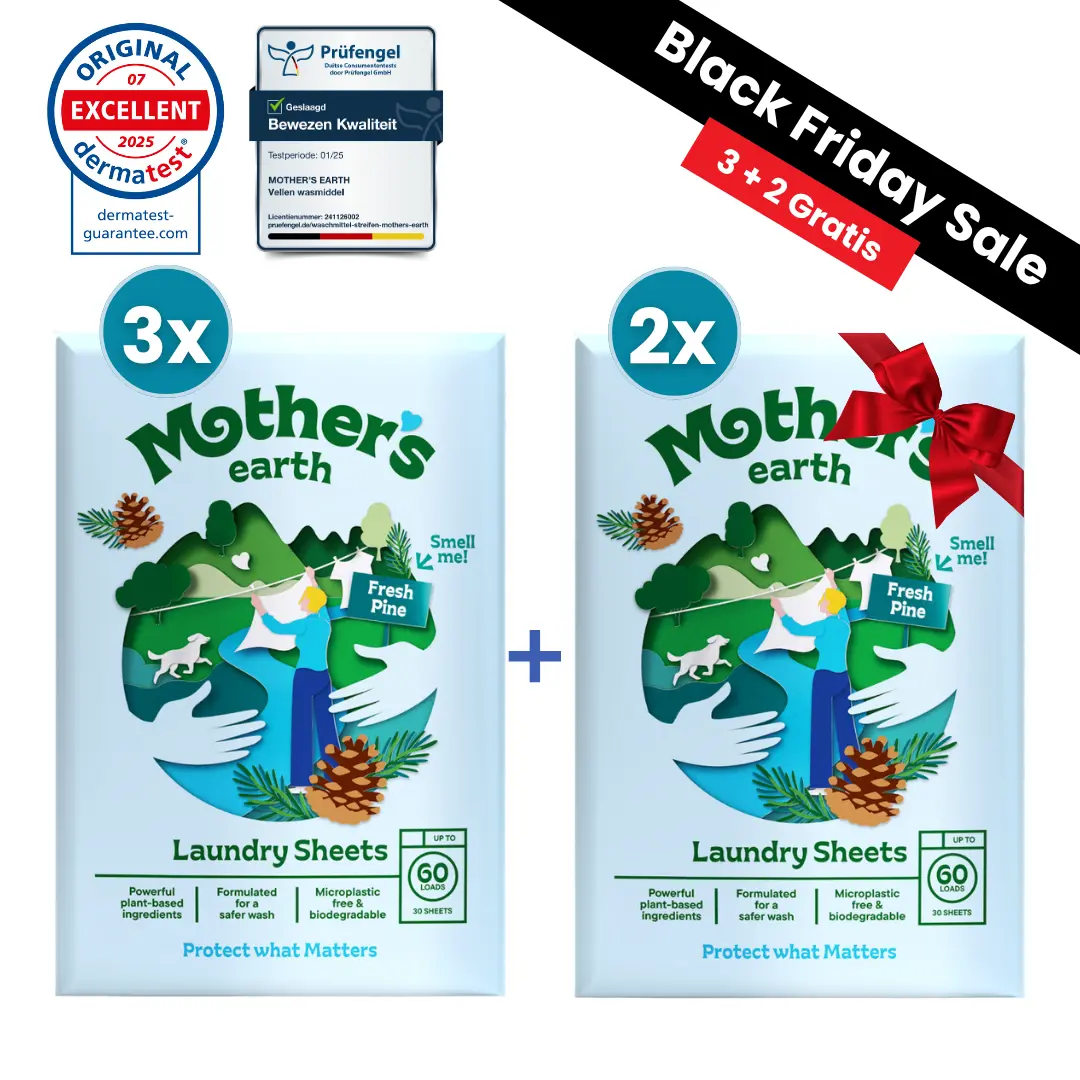 Milieuvriendelijke Wasstrips - Black Friday. Mother's Earth