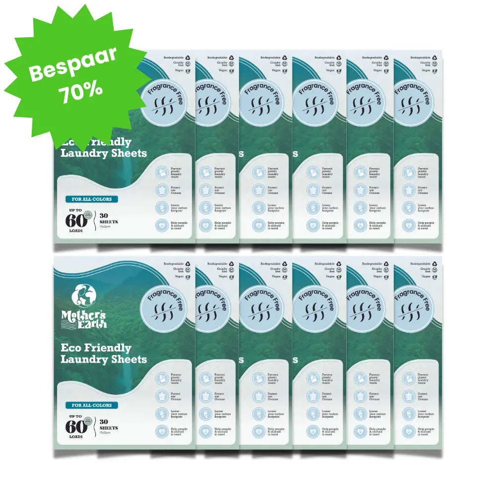 Eenmalige Aanbieding | Milieuvriendelijke Wasstrips Mother's Earth