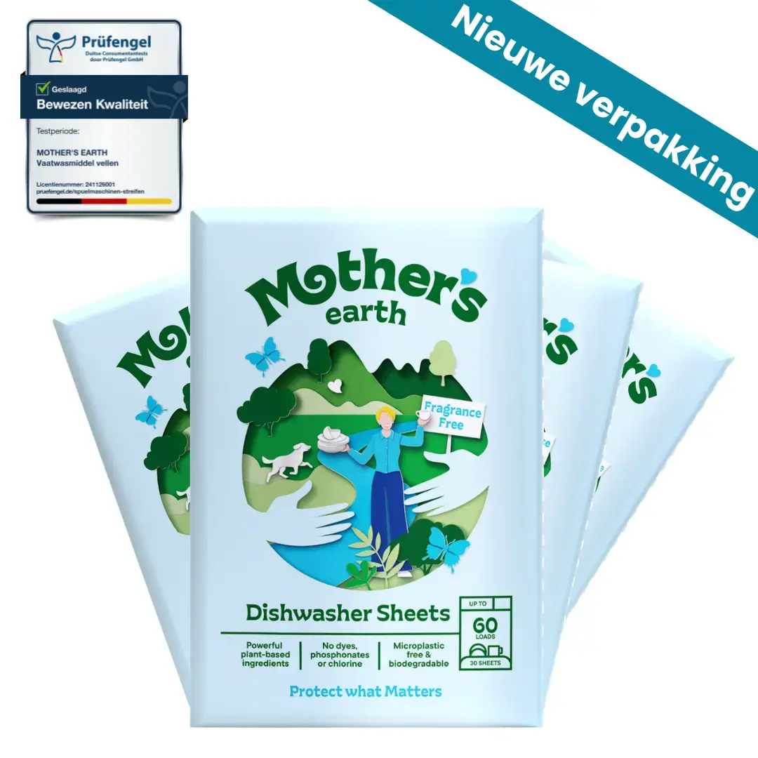 Milieuvriendelijke Vaatwasstrips Mother's Earth NL