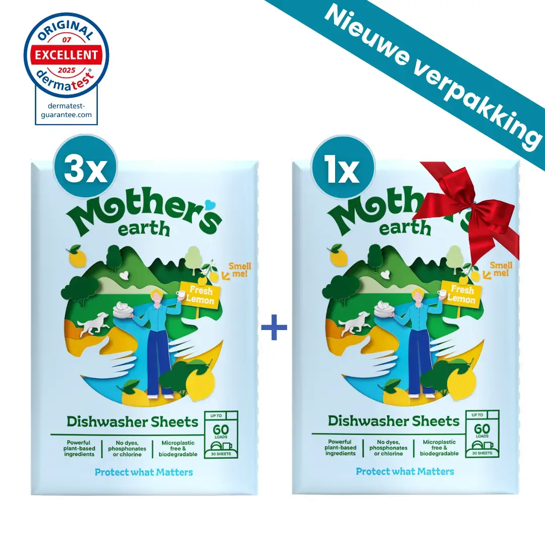 Milieuvriendelijke Vaatwasstrips Mother's Earth