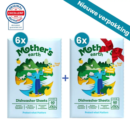 Milieuvriendelijke Vaatwasstrips Mother's Earth