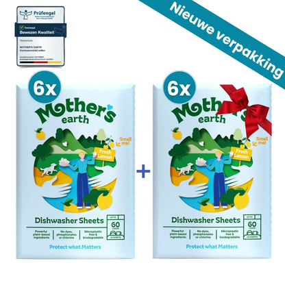 Milieuvriendelijke Vaatwasstrips Mother's Earth
