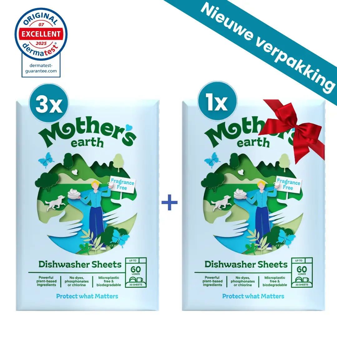 Milieuvriendelijke Vaatwasstrips Mother's Earth