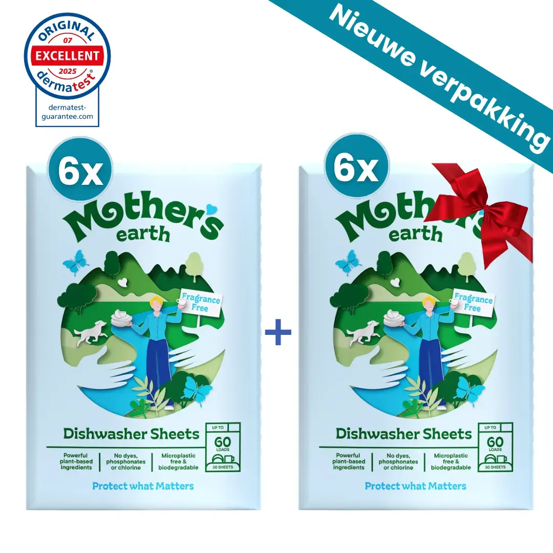 Milieuvriendelijke Vaatwasstrips Mother's Earth