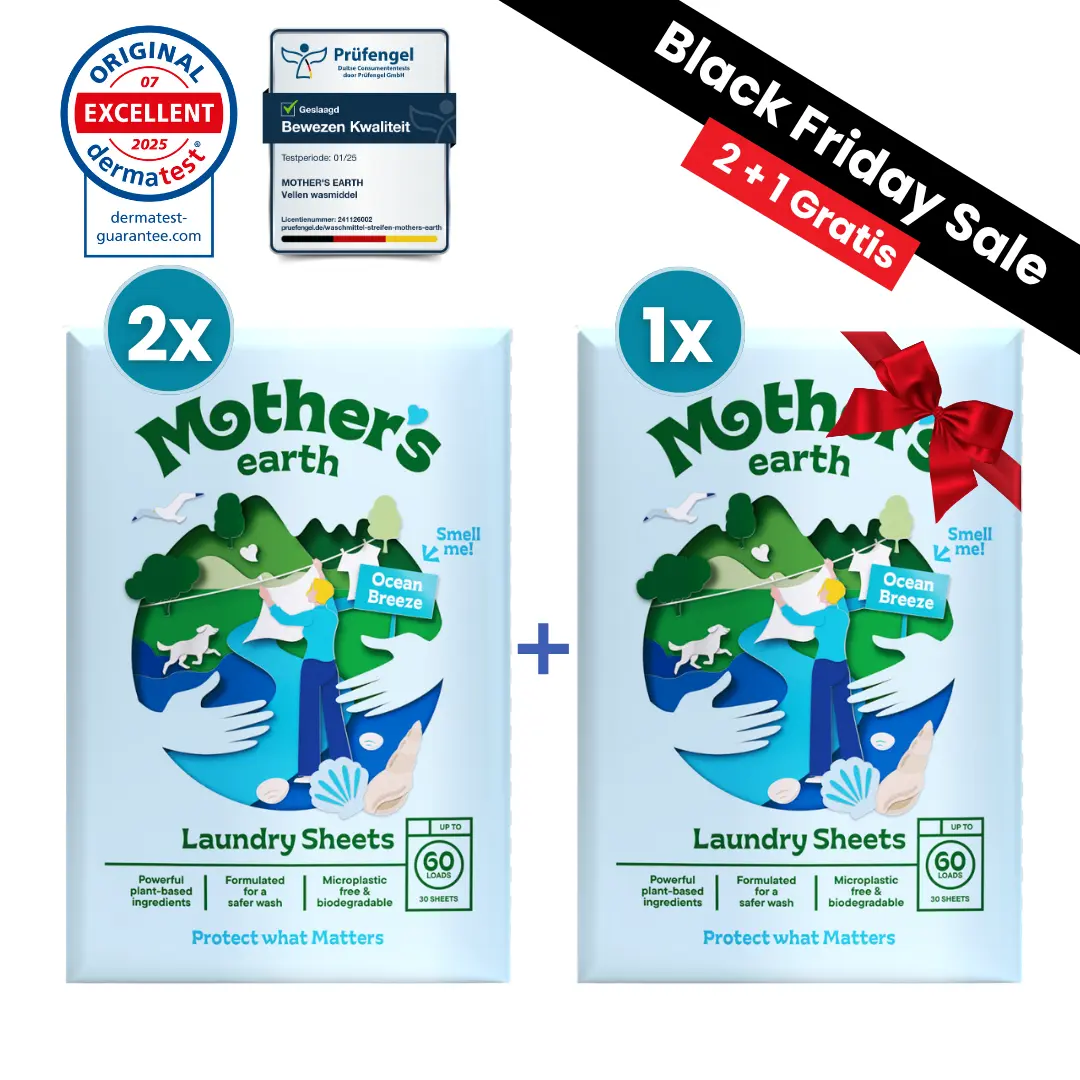 Milieuvriendelijke Wasstrips - Black Friday. Mother's Earth