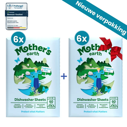 Milieuvriendelijke Vaatwasstrips Mother's Earth