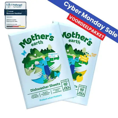 Milieuvriendelijke Vaatwasstrips Mother's Earth