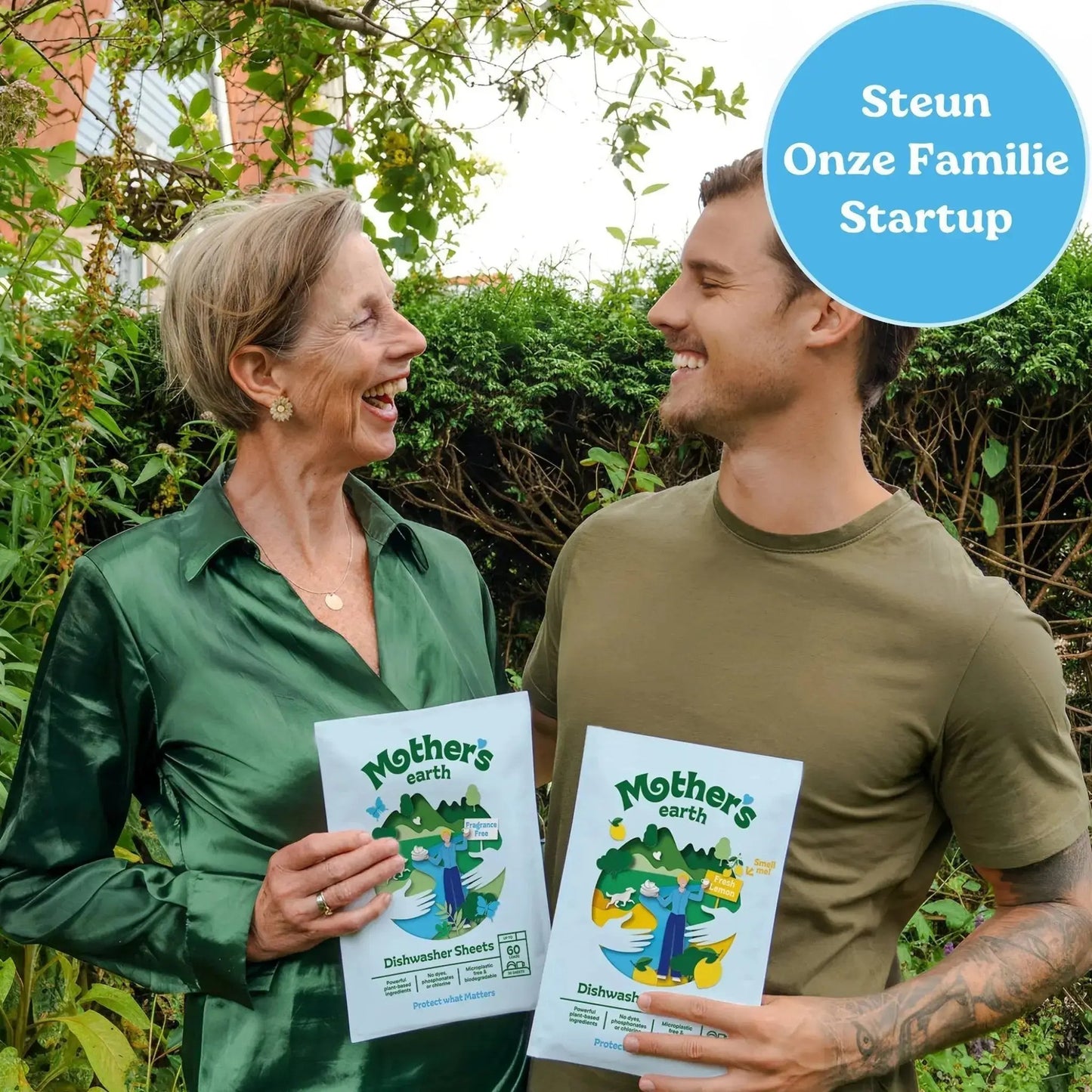 Milieuvriendelijke Vaatwasstrips Mother's Earth