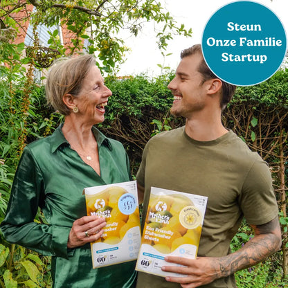 Milieuvriendelijke Vaatwasstrips | 180 Wasjes + Gratis Cadeaus Mother's Earth