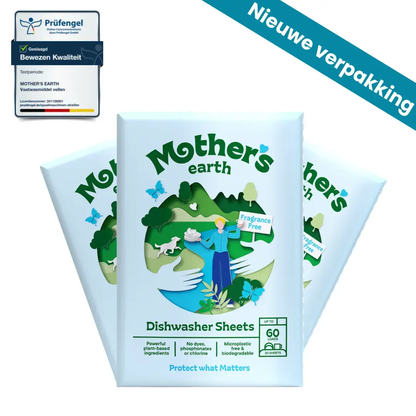 Milieuvriendelijke Vaatwasstrips Mother's Earth NL