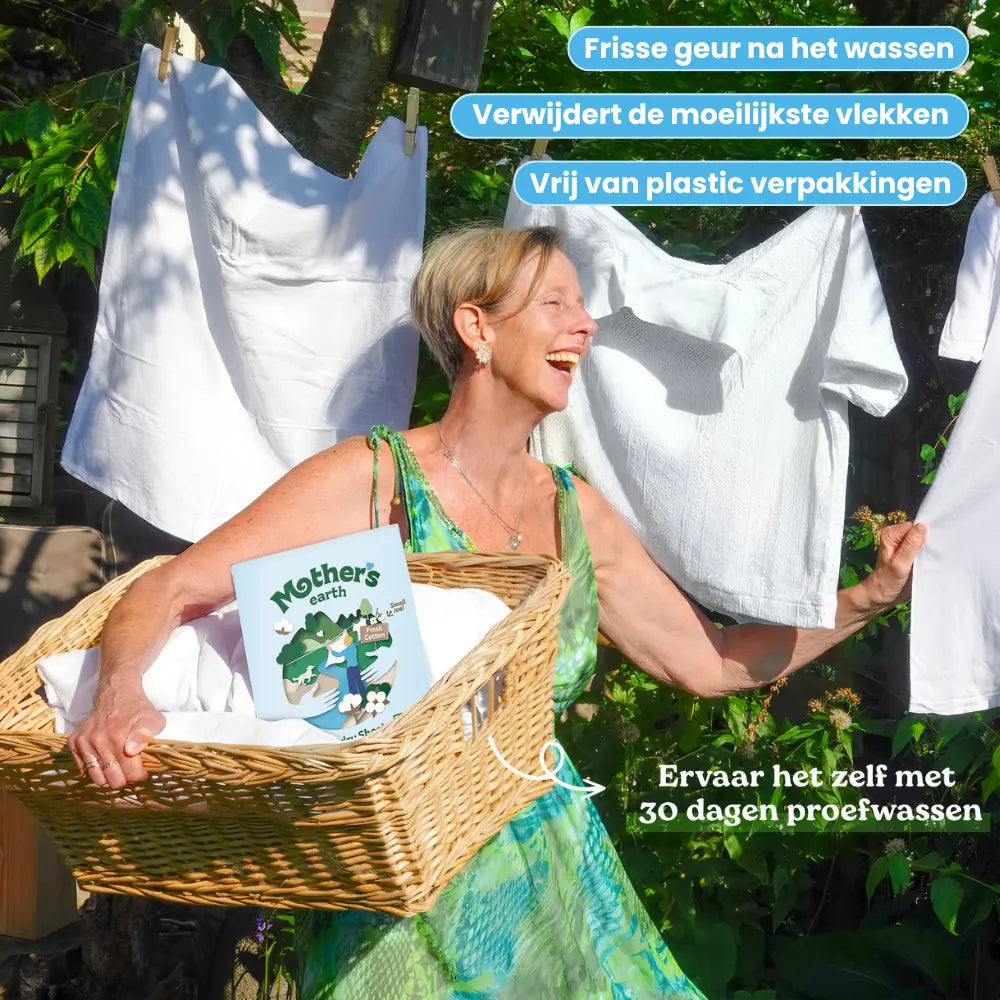 Milieuvriendelijke Wasstrips Mother's Earth