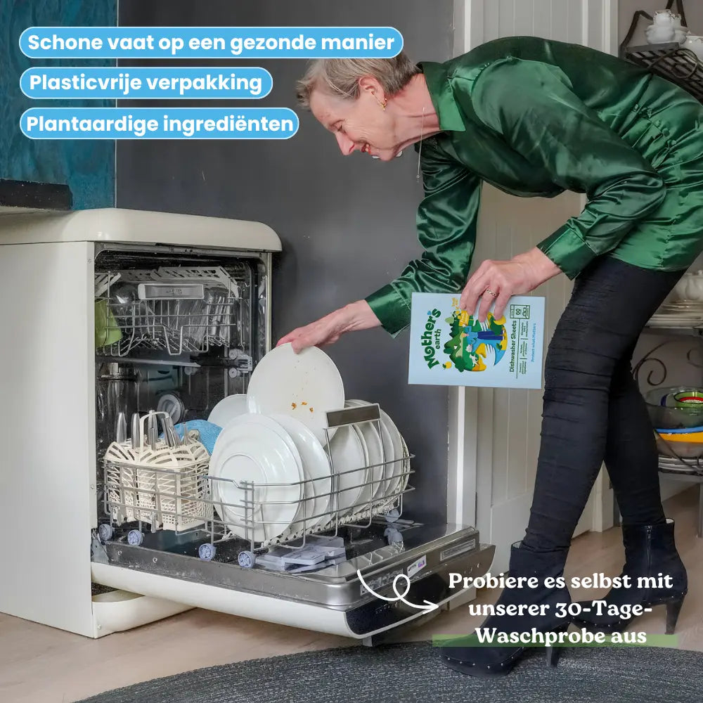 Milieuvriendelijke Vaatwasstrips Mother's Earth