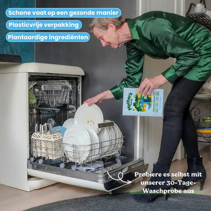 Milieuvriendelijke Vaatwasstrips Mother's Earth