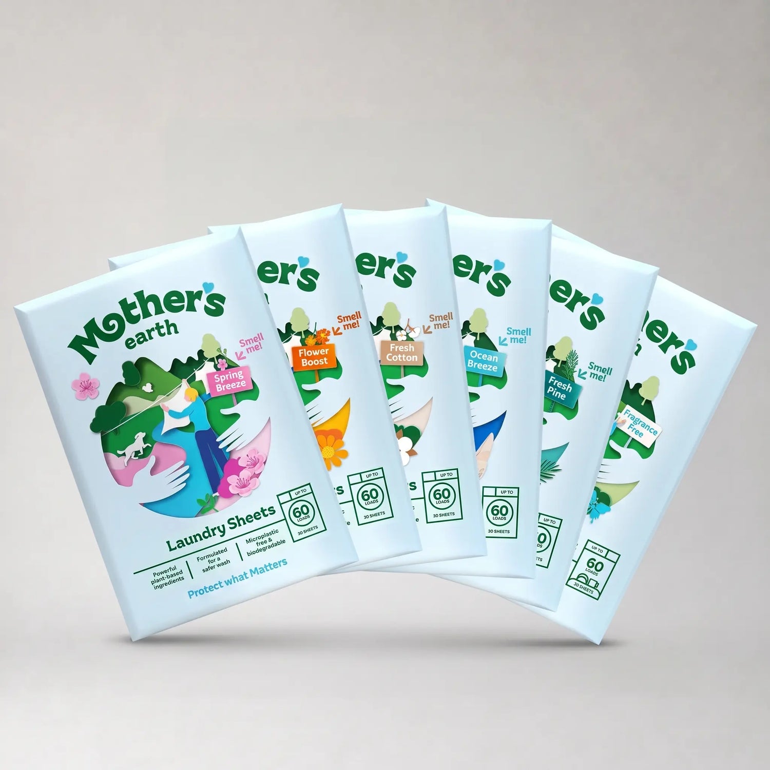 Milieuvriendelijke Wasstrips Mother's Earth