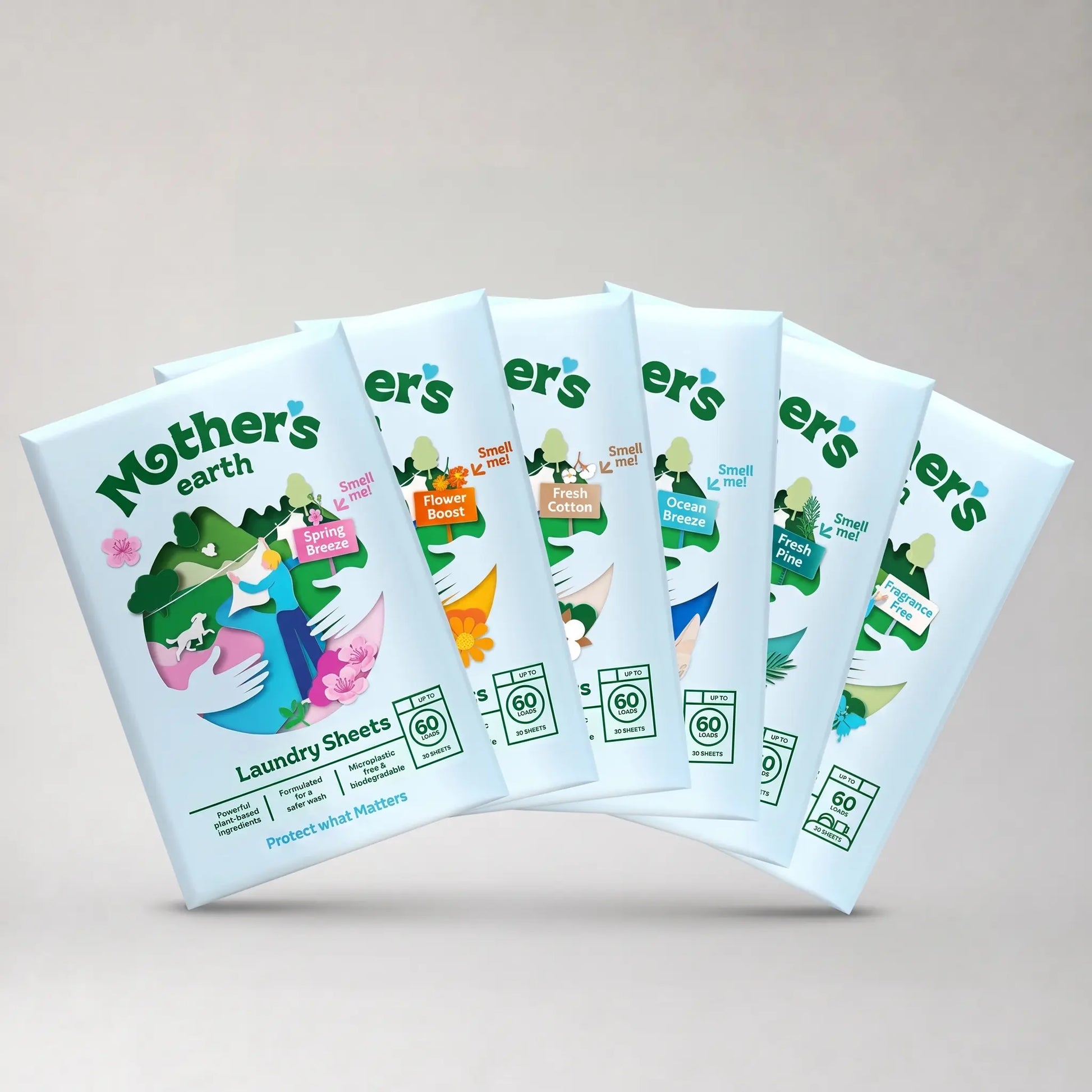 Milieuvriendelijke Wasstrips Mother's Earth