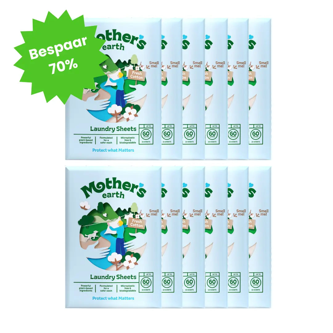 Eenmalige Aanbieding | Milieuvriendelijke Wasstrips Mother's Earth